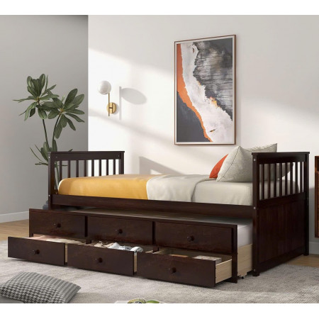 092 Eps : Giường 2 Tầng Kéo - 1m / 1m